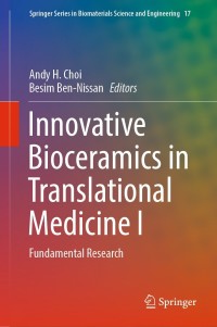 Cover image: Innovative Bioceramics in Translational Medicine I 9789811674341