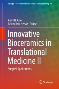 Cover image: Innovative Bioceramics in Translational Medicine II 9789811674389