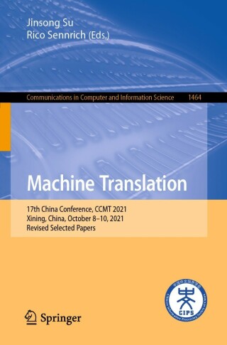 Imagen de portada: Machine Translation 9789811675119