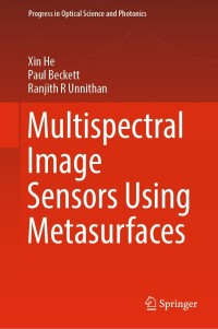 Imagen de portada: Multispectral Image Sensors Using Metasurfaces 9789811675140