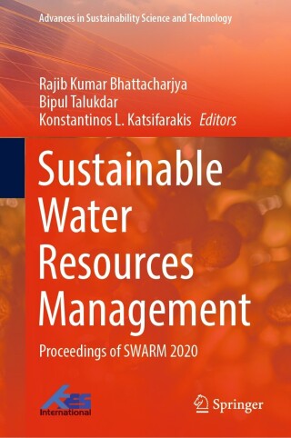 Cover image: Sustainable Water Resources Management 9789811675348