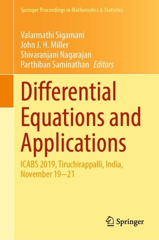 Imagen de portada: Differential Equations and Applications 9789811675454