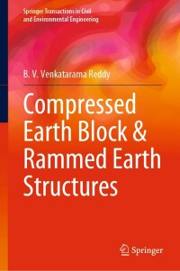 Cover image: Compressed Earth Block & Rammed Earth Structures 9789811678769