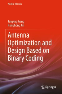 Omslagafbeelding: Antenna Optimization and Design Based on Binary Coding 9789811679643