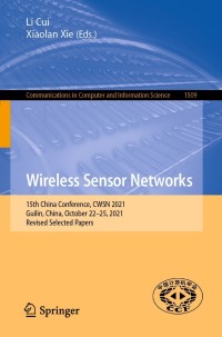 Cover image: Wireless Sensor Networks 9789811681738