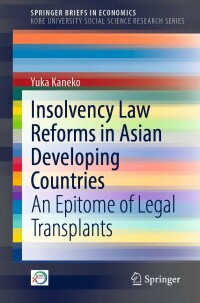 Imagen de portada: Insolvency Law Reforms in Asian Developing Countries 9789811683015