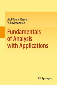 صورة الغلاف: Fundamentals of Analysis with Applications 9789811683824