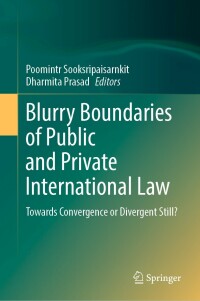 Imagen de portada: Blurry Boundaries of Public and Private International Law 9789811684791