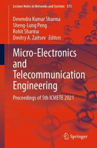 Cover image: Micro-Electronics and Telecommunication Engineering 9789811687204