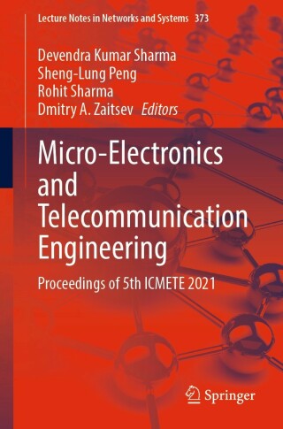 Imagen de portada: Micro-Electronics and Telecommunication Engineering 9789811687204