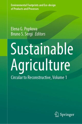 Cover image: Sustainable Agriculture 9789811687303