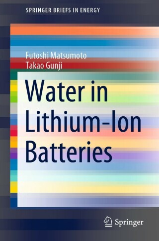 Imagen de portada: Water in Lithium-Ion Batteries 9789811687853
