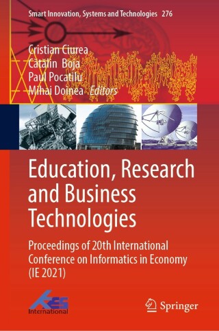 Imagen de portada: Education, Research and Business Technologies 9789811688652