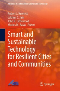 Imagen de portada: Smart and Sustainable Technology for Resilient Cities and Communities 9789811691003