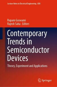 Titelbild: Contemporary Trends in Semiconductor Devices 9789811691232