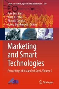 Imagen de portada: Marketing and Smart Technologies 9789811692710