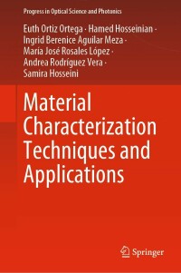 Cover image: Material Characterization Techniques and Applications 9789811695681