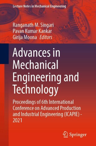 Cover image: Advances in Mechanical Engineering and Technology 9789811696121