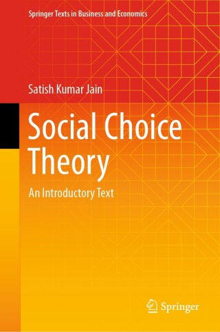 Cover image: Social Choice Theory 9789811696602