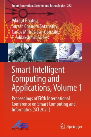 Imagen de portada: Smart Intelligent Computing and Applications, Volume 1 9789811696688