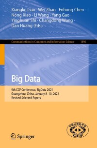 Cover image: Big Data 9789811697081