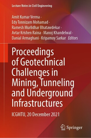 Cover image: Proceedings of Geotechnical Challenges in Mining, Tunneling and Underground Infrastructures 9789811697692