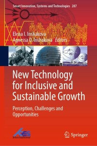 Immagine di copertina: New Technology for Inclusive and Sustainable Growth 9789811698033