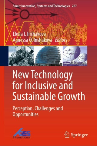 Cover image: New Technology for Inclusive and Sustainable Growth 9789811698033