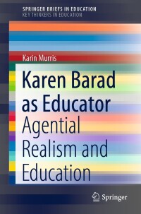 Cover image: Karen Barad as Educator 9789811901430