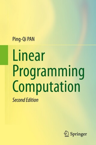 Cover image: Linear Programming Computation 2nd edition 9789811901461