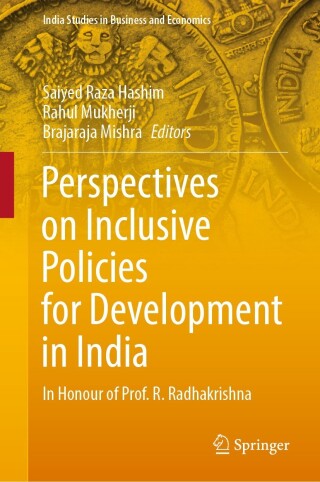 Cover image: Perspectives on Inclusive Policies for Development in India 9789811901843