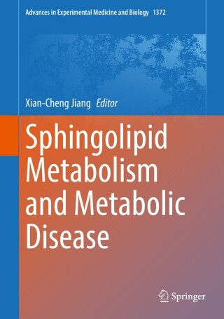 Cover image: Sphingolipid Metabolism and Metabolic Disease 9789811903939