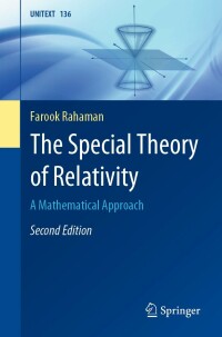 Cover image: The Special Theory of Relativity 2nd edition 9789811904967