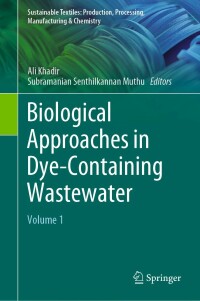 Imagen de portada: Biological Approaches in Dye-Containing Wastewater 9789811905445