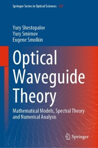 Imagen de portada: Optical Waveguide Theory 9789811905834
