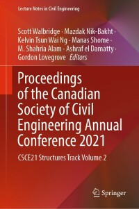 Cover image: Proceedings of the Canadian Society of Civil Engineering Annual Conference 2021 9789811906558