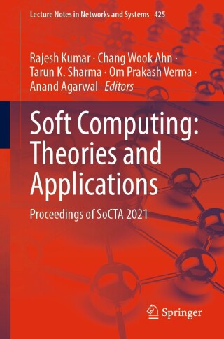 Imagen de portada: Soft Computing: Theories and Applications 9789811907067