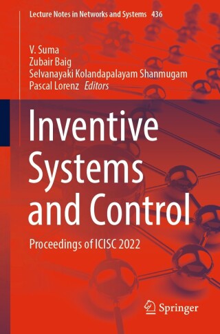 Imagen de portada: Inventive Systems and Control 9789811910111
