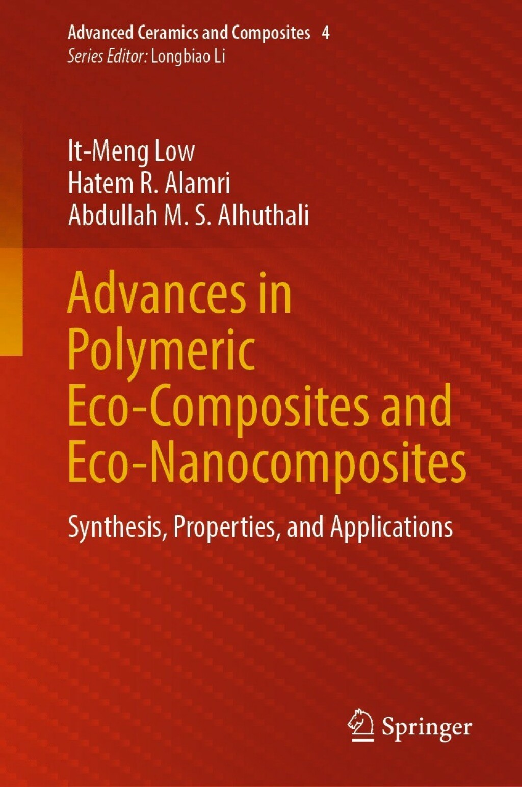 Advances in Polymeric Eco-Composites and Eco-Nanocomposites Synthesis, Properties, and Applications