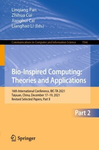 Titelbild: Bio-Inspired Computing: Theories and Applications 9789811912528