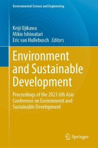 Cover image: Environment and Sustainable Development 9789811917035