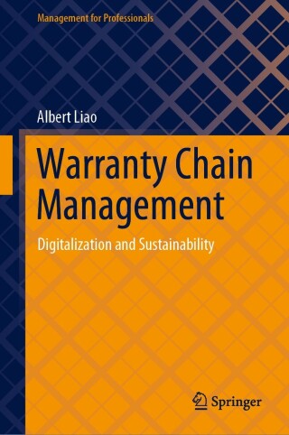 Imagen de portada: Warranty Chain Management 9789811921032
