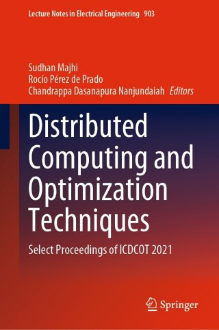 Cover image: Distributed Computing and Optimization Techniques 9789811922800
