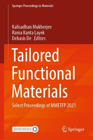 Imagen de portada: Tailored Functional Materials 9789811925719