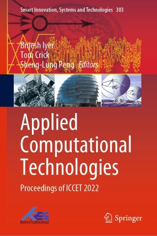 Imagen de portada: Applied Computational Technologies 9789811927188