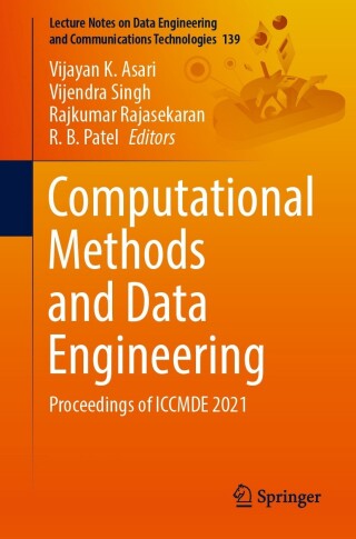 Imagen de portada: Computational Methods and Data Engineering 9789811930140