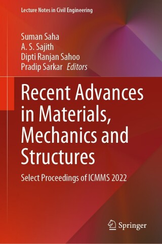 Cover image: Recent Advances in Materials, Mechanics and Structures 9789811933707