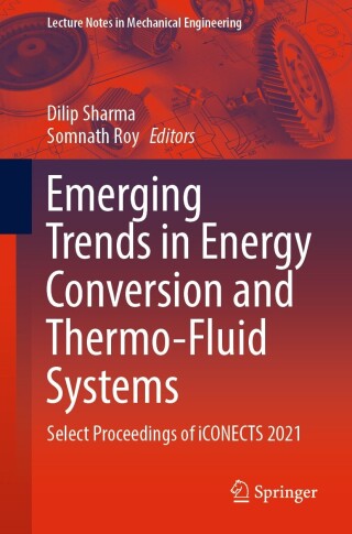 Immagine di copertina: Emerging Trends in Energy Conversion and Thermo-Fluid Systems 9789811934094
