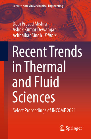 Immagine di copertina: Recent Trends in Thermal and Fluid Sciences 9789811934971