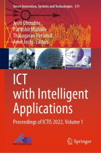 Cover image: ICT with Intelligent Applications 9789811935701